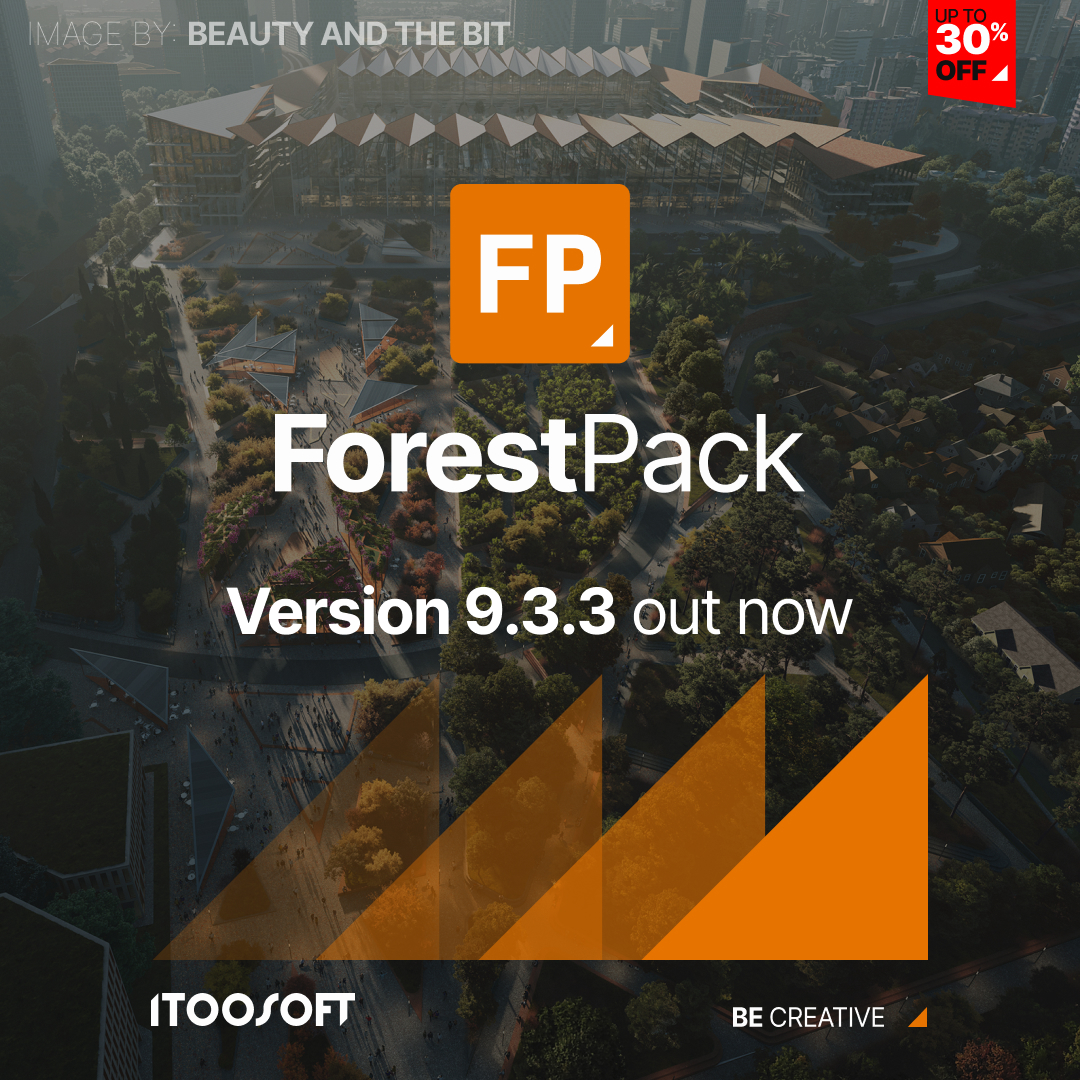 Itoosoft - ForestPack 9.3.3 is now available. This update adds full ...