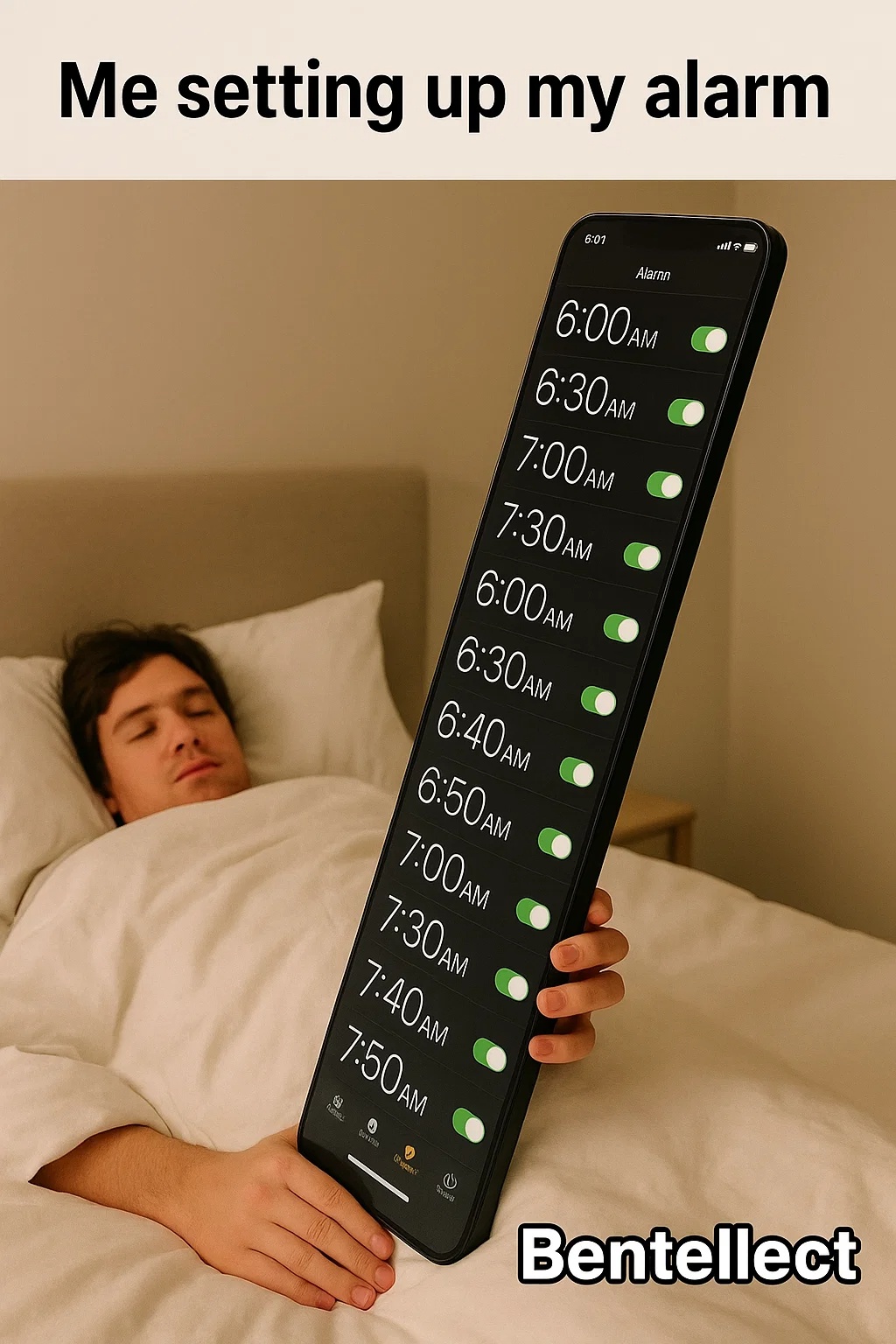 Bentellect - Because one alarm is never enough when your... | Facebook