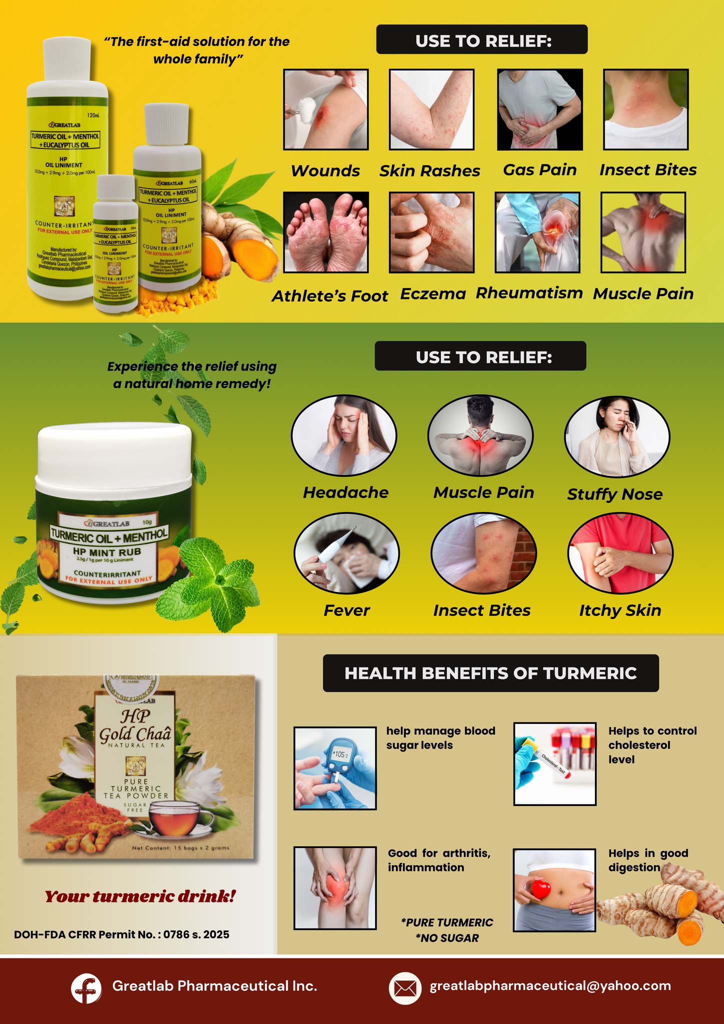 Greatlab - Hirap sa kirot? sakit ng tyan? Sugat? Skin rashes ? at ...