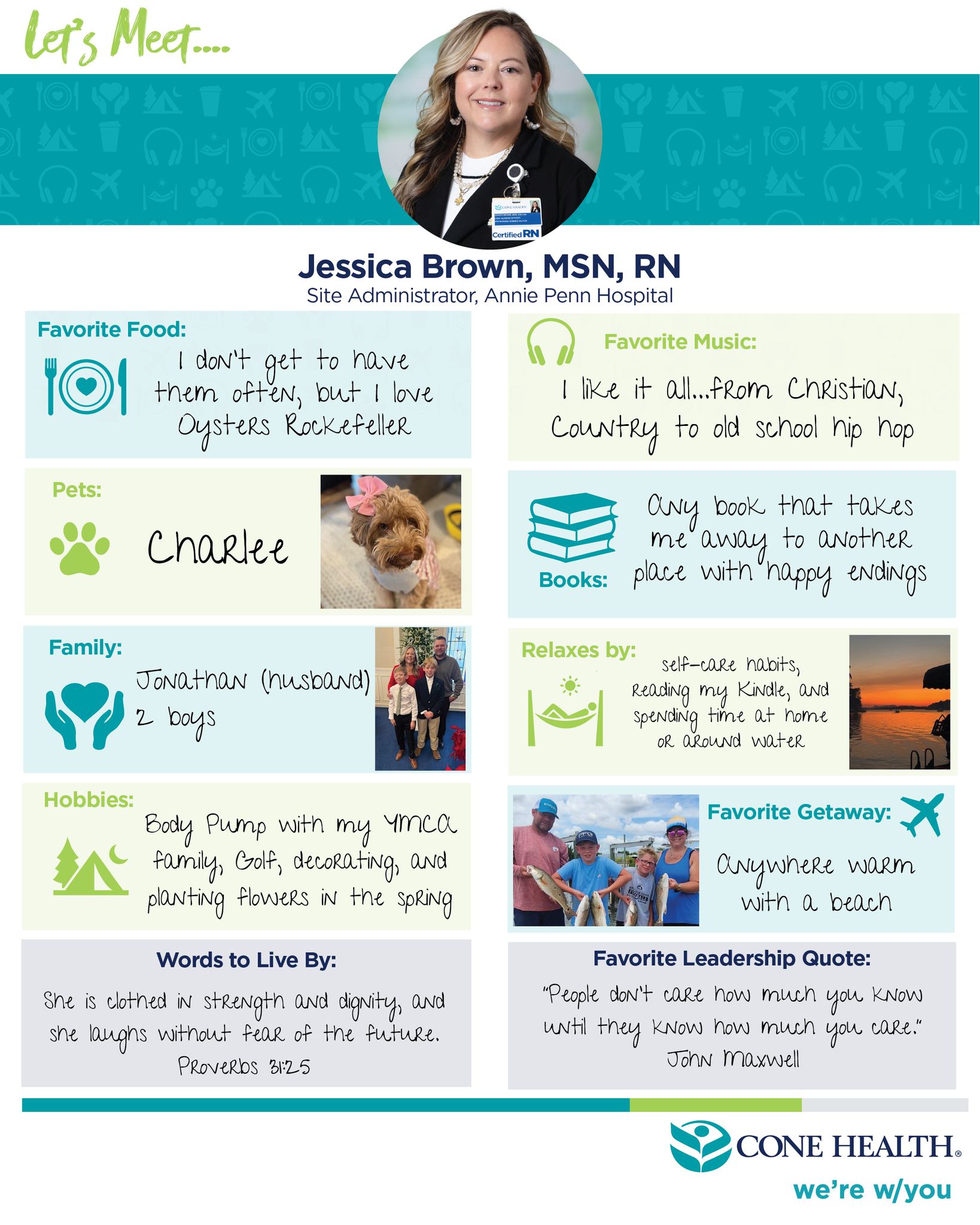 Cone Health - 👏🎉 We are excited to announce Jessica Brown,... | Facebook