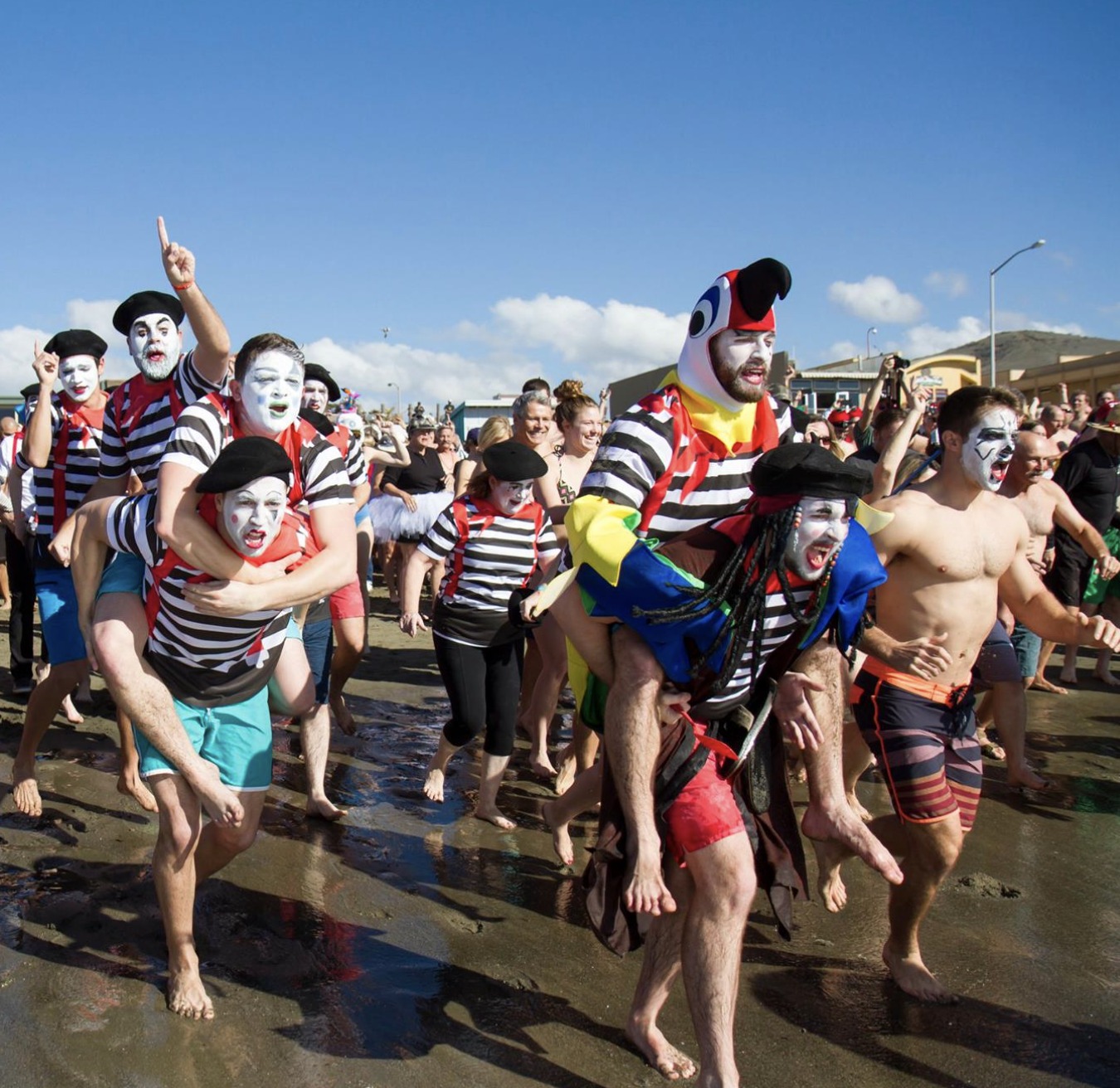 Cayucos - 🐻‍ ️🌊 Who’s got their Polar Bear Dip costume figured out ...