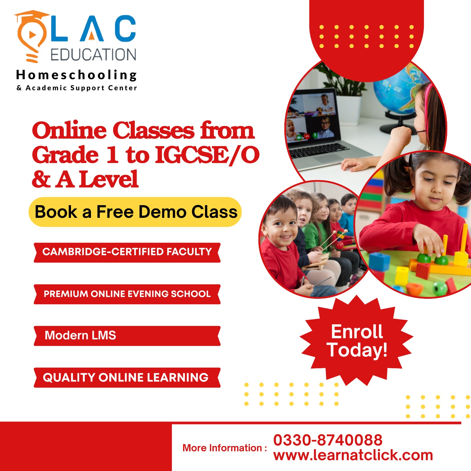 LAC - Pakistan's Premium Online Evening School and Academy, run and ...