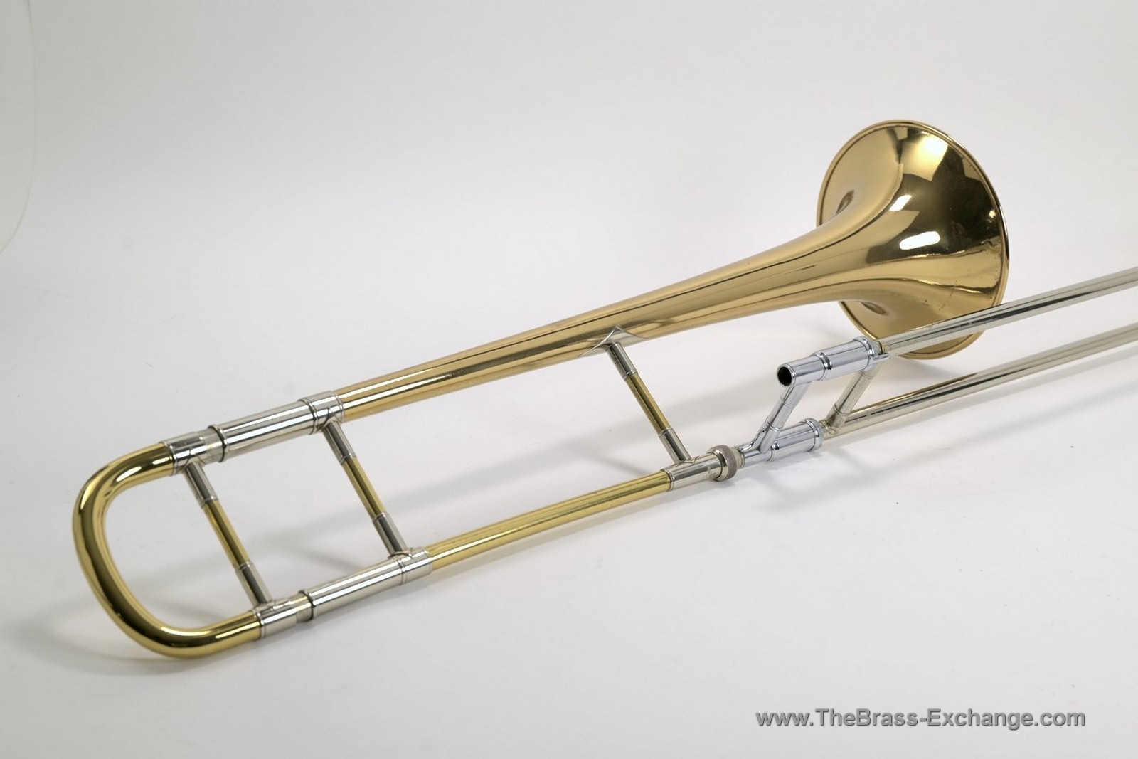 The iconic Holton Bass Trombone — turned on its head. 🔄 You're