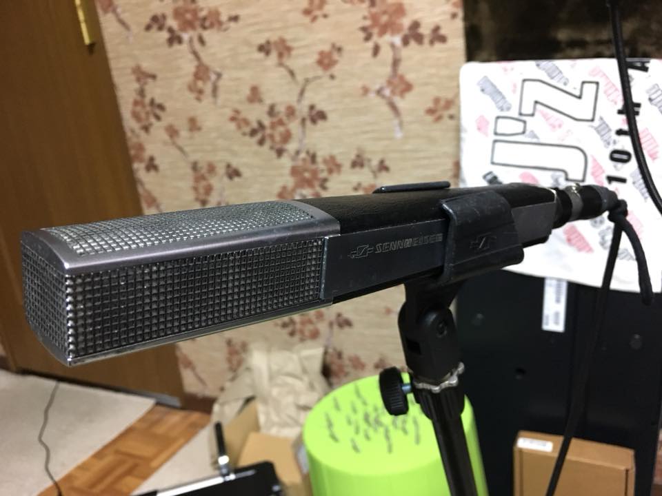 Sennheiser MD422U ビンテージ マイク マイクホルダー付属