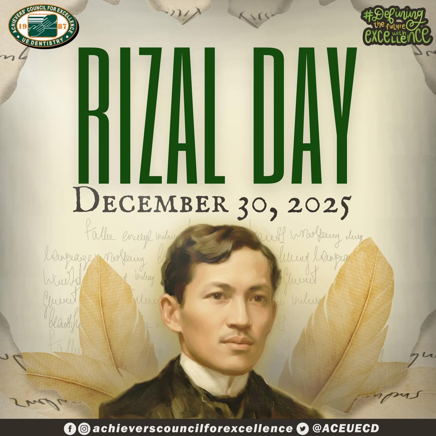 Achievers' - Today, we honor Dr. José Rizal, whose life and ideals ...