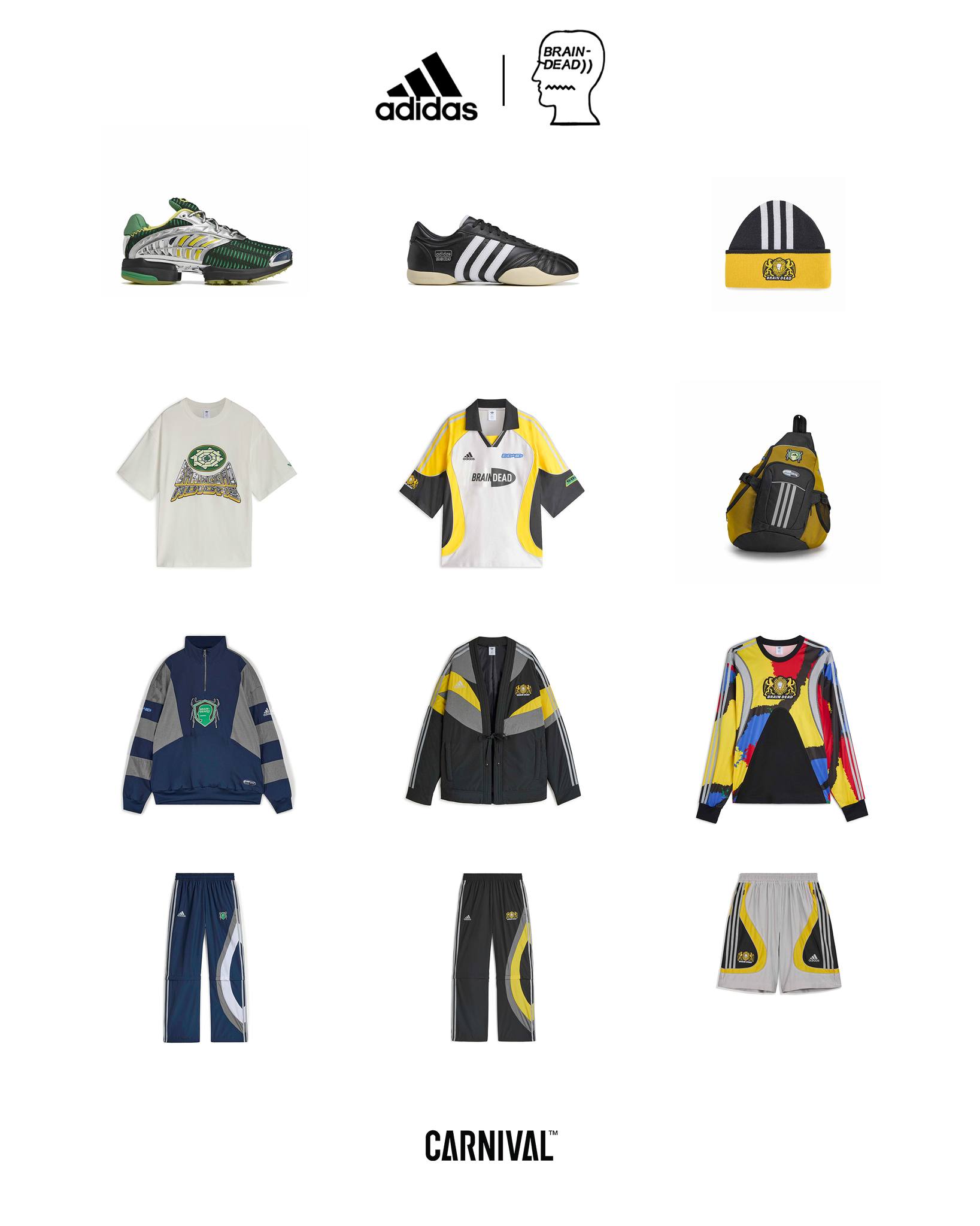 Carnival - adidas Originals x Brain Dead Fall/Winter 25 collection ...