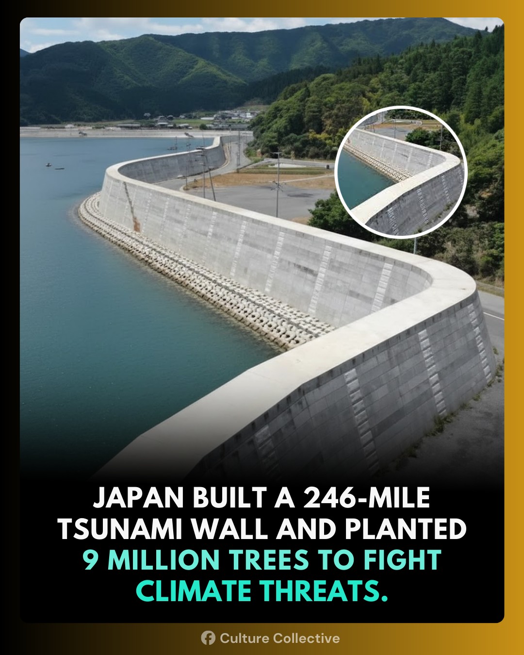 Culture - Japan’s innovative solution to tsunami threats is a 246-mile ...