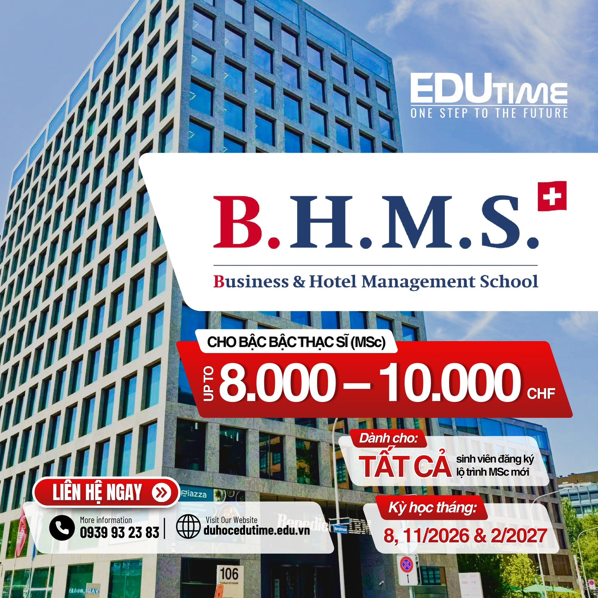 du học thụy sĩ business & hotel management school bhms