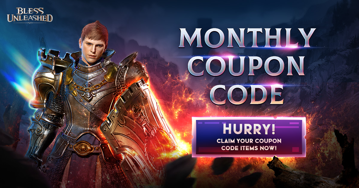 Bless - Greetings Adventurers Here is this months coupon code. Enjoy ...