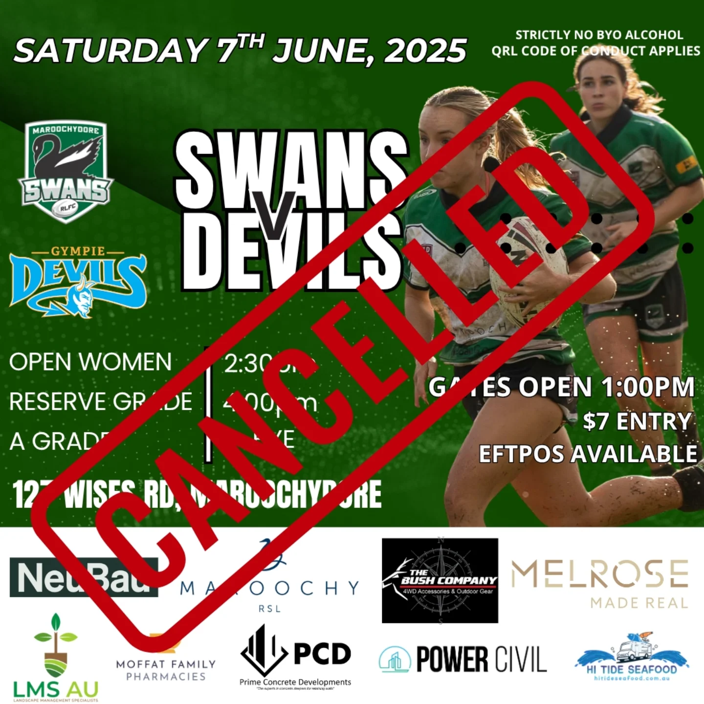 Maroochydore Swans Senior Rugby League Club