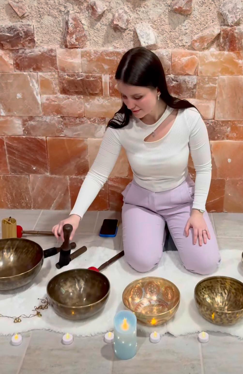 Joy - Amazing SOLD OUT - Deep Renewal Sound Bath in the Salt Cave with ...