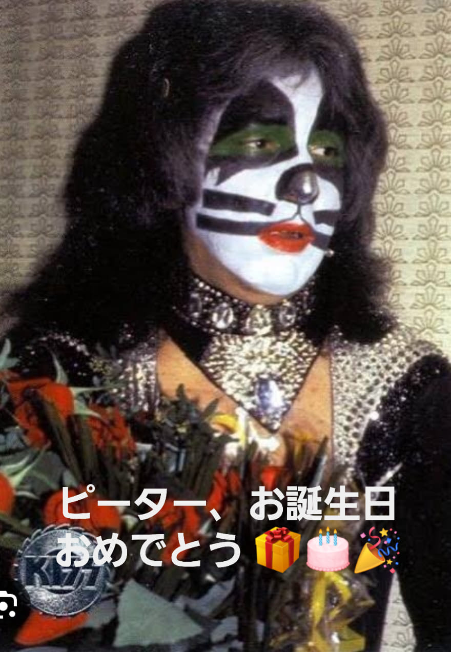 ピーター・クリス December.20.1945 Chelsea Wicked Lester KISS
