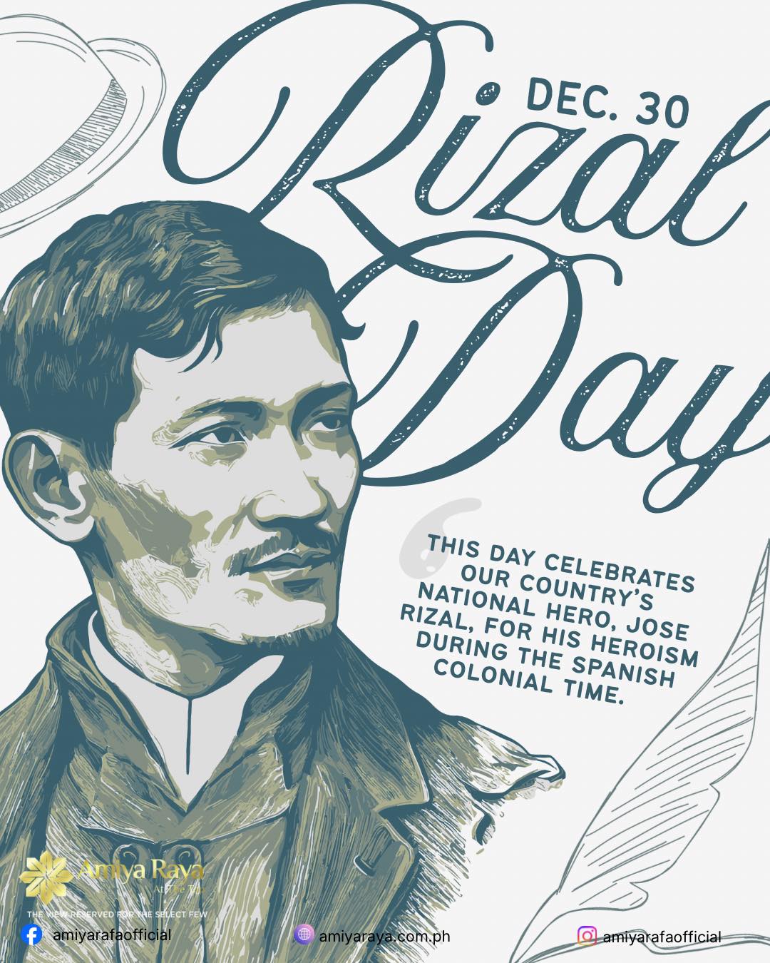 Amiya - A pen stronger than the sword. Today, we honor Dr. José Rizal ...