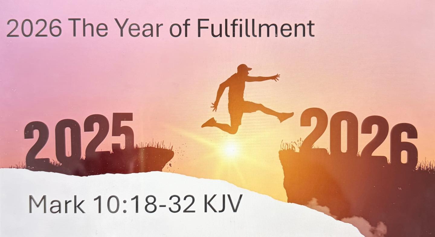 Cornerstone - Preacher: Rev. Javen King Subject: 2026 The Year of ...