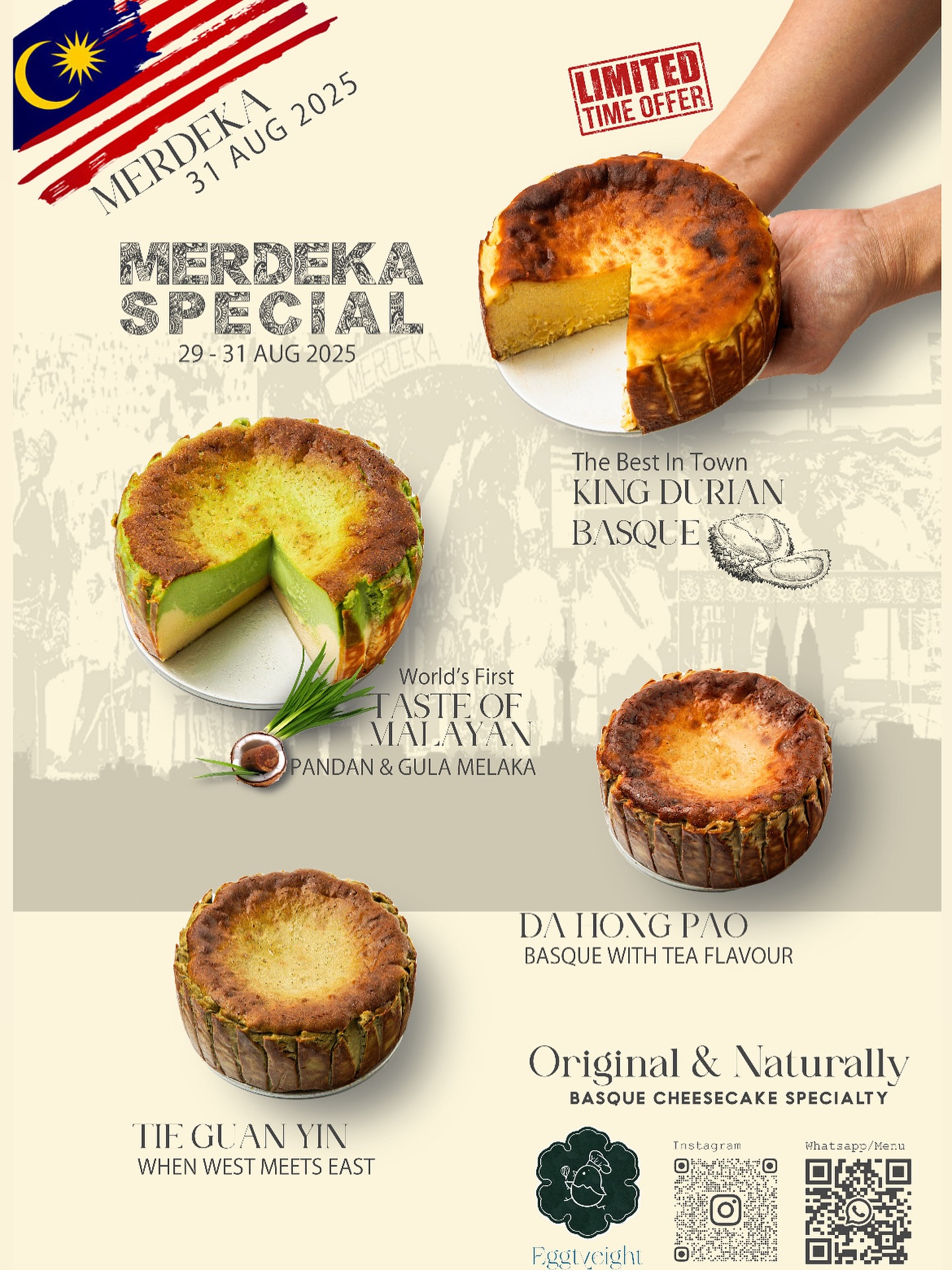 Eggtyeight - Celebrate Malaysia’s Merdeka 2025 with our... | Facebook