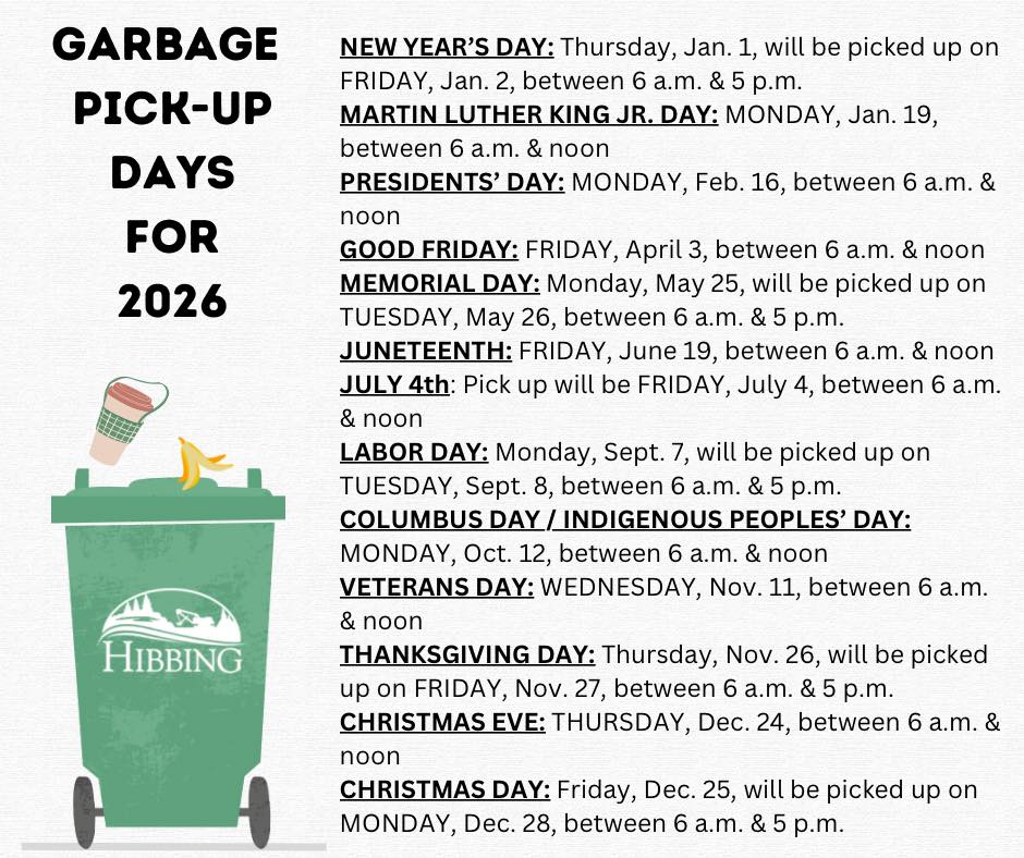 City - New year, same trusty garbage routine 🗑️ The 2026 residential ...