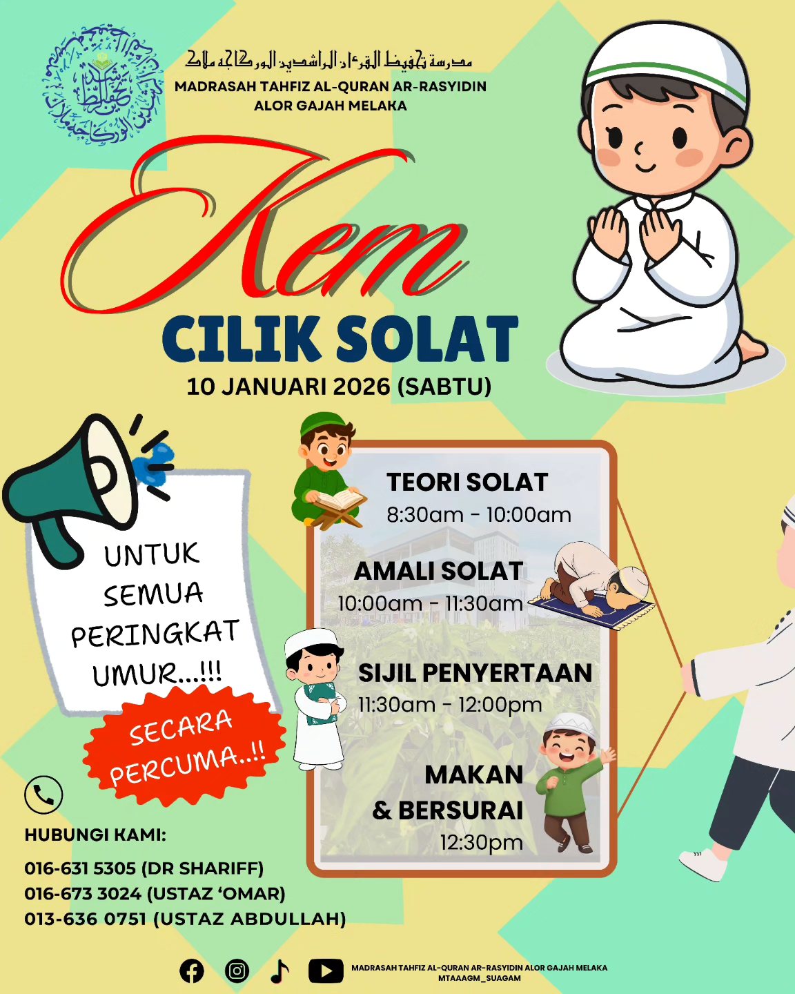 Ma... - Madrasah Tahfiz Al Quran Ar Rasyidin Alor Gajah Melaka