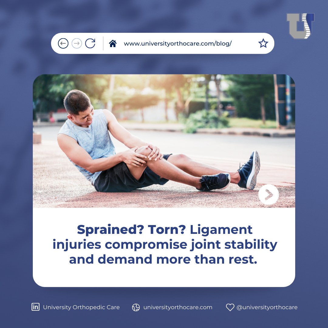 Ligaments are the body’s... - University Orthopedic Care | Facebook