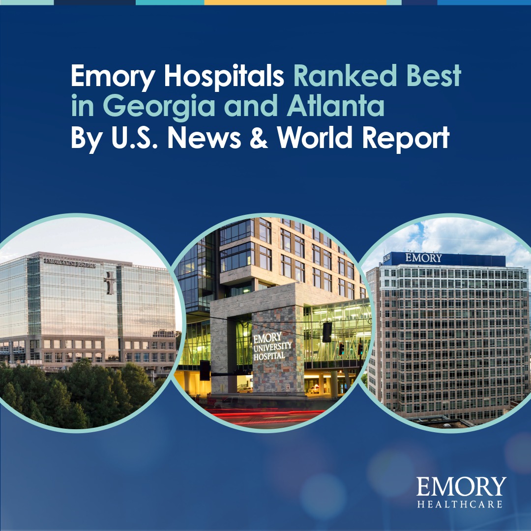Three of our hospitals have been... - Emory Healthcare | Facebook
