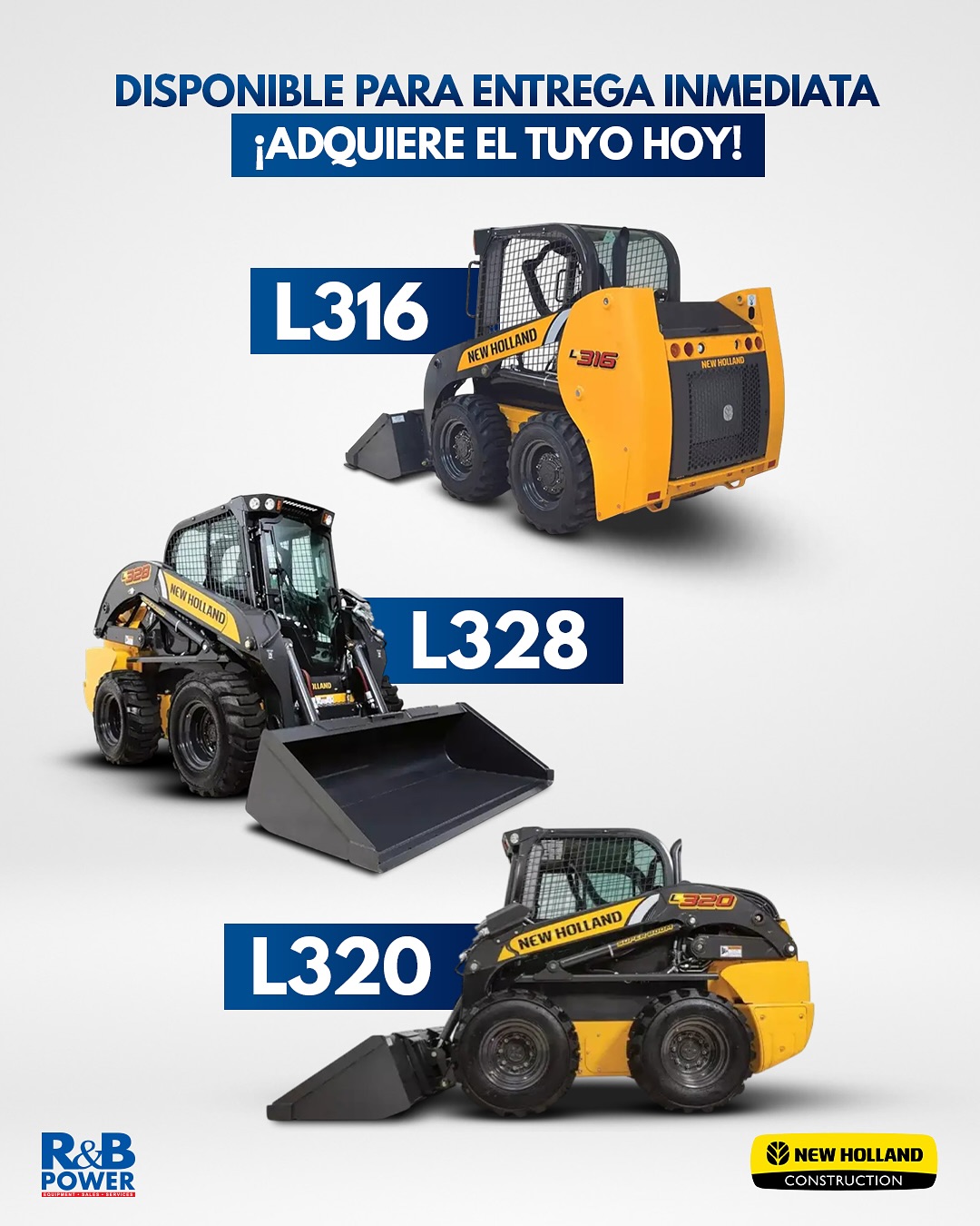 R&B Power - ¡Ya llegaron los Skid Steer Loaders más... | Facebook