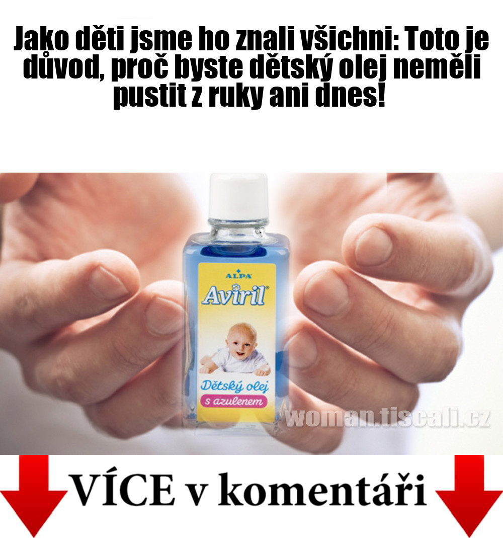Sdílej a vyhraj - 🧴 JAKO DĚTI JSME HO ZNALI VŠICHNI! TOTO... | Facebook