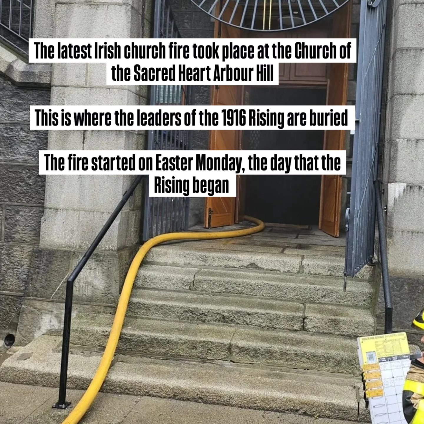 Catholic Arena - The latest Irish church fire took place... | Facebook
