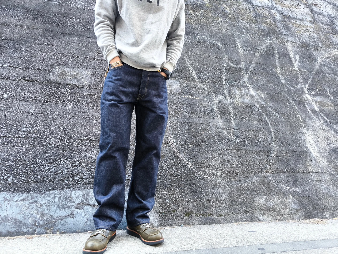 DENIME Lot 220XX-S (WWII MODEL) L30 . 本日から履きおろし 