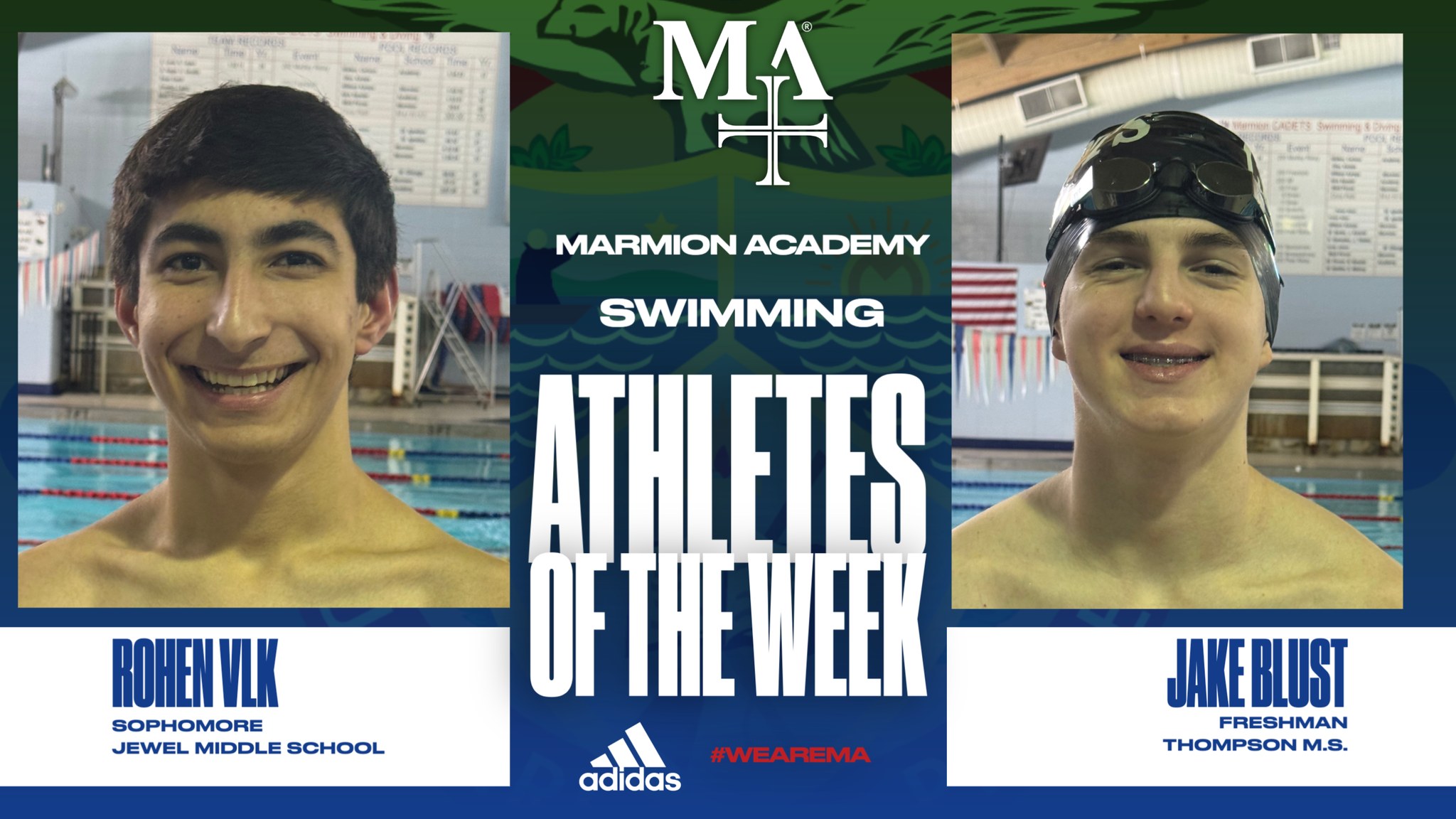 Marmion - Swimming AOW's: Rohen Vlk & Jake Blust! Rohen won the 100 ...