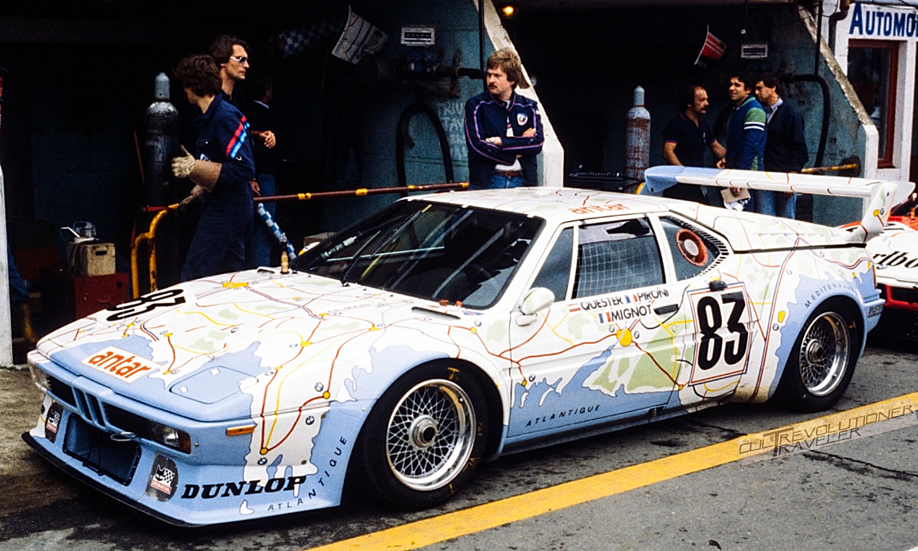 Voiture Spark 1/18 – BMW M1 N°83 Le Mans 1980 (Pironi/Quester/Mignot), Résine, Neuf
