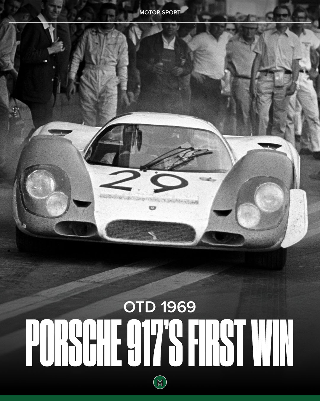 Jo Siffert and Kurt Ahrens gave the Porsche 917 its first ever win