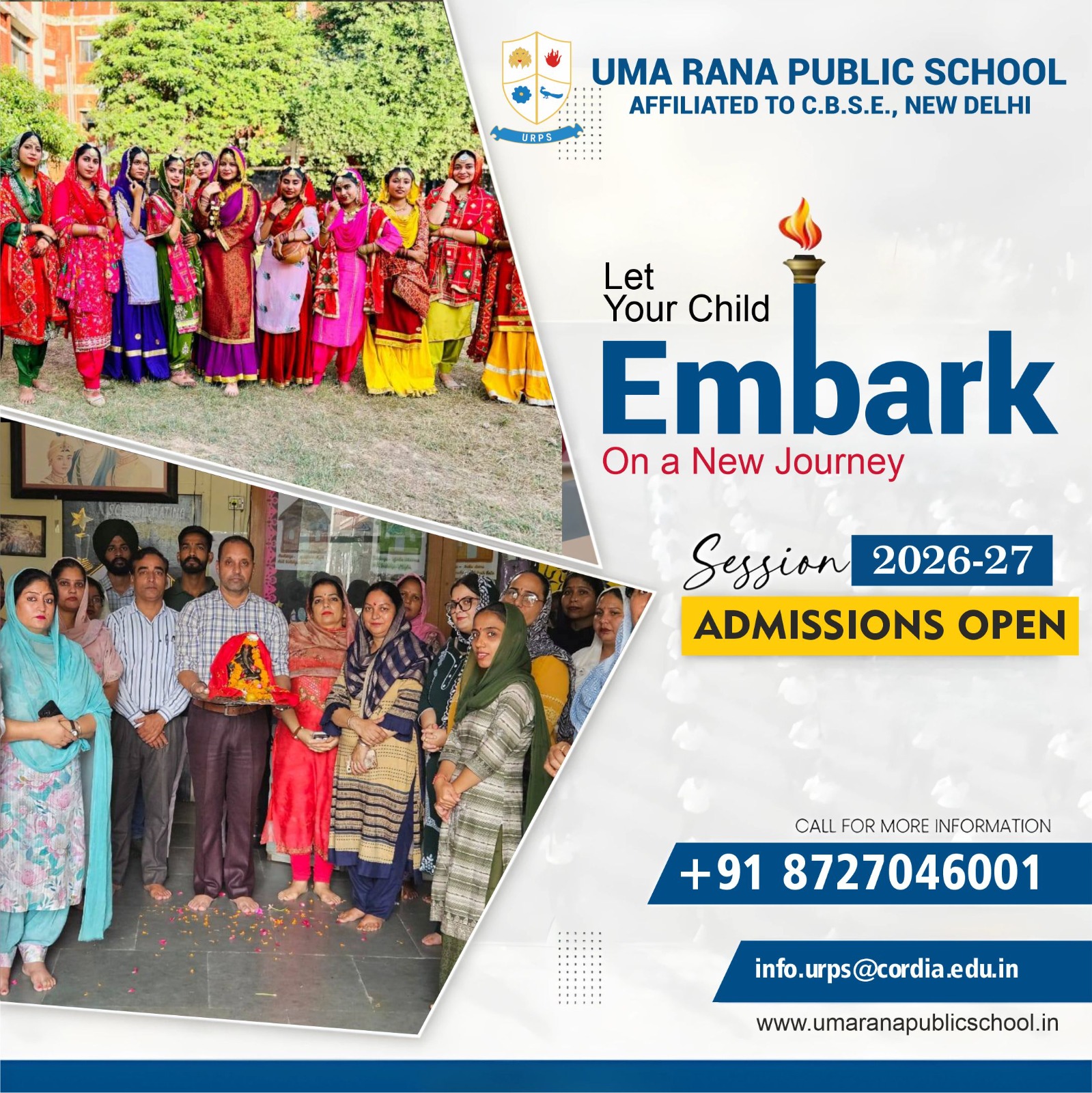 Cordia - ENROLL NOW! Uma Rana Public School, Sanghol Shaping young ...