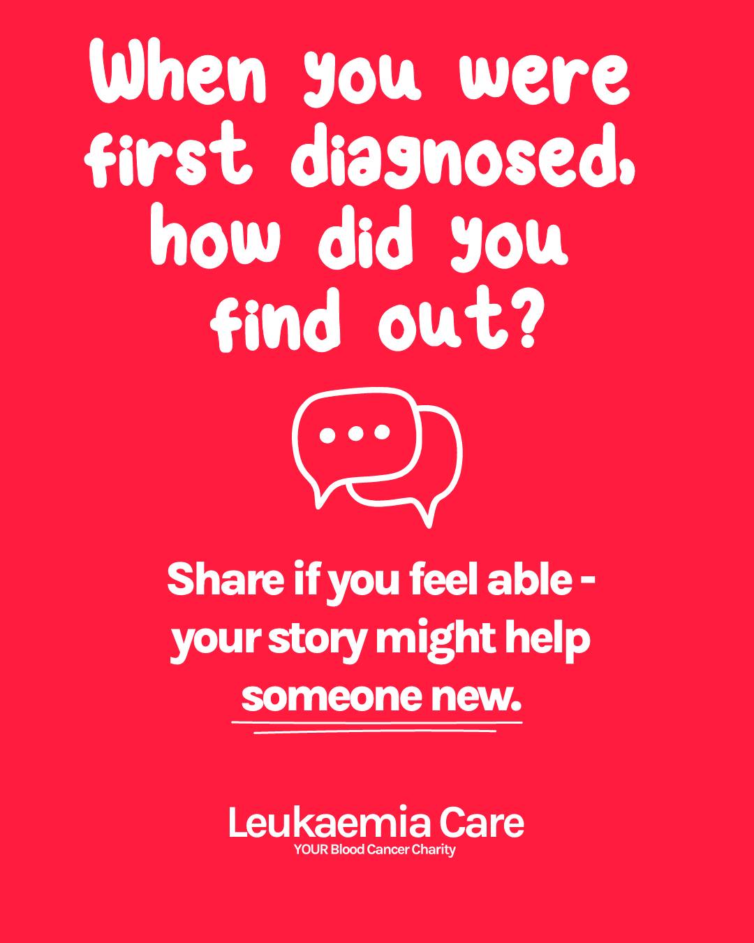 Leukaemia - Everyone’s leukaemia journey begins differently ️ Finding ...