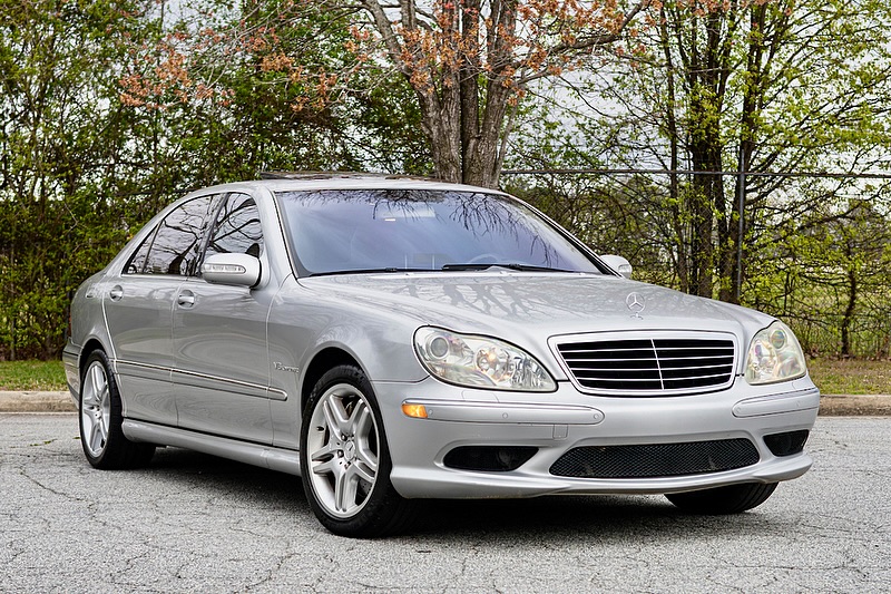 THIS… is a 2003 Mercedes-Benz S55 AMG! The S55 AMG is the high