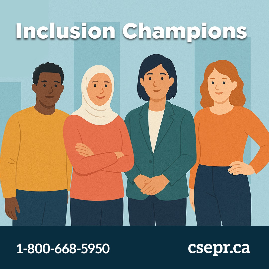 CSEPR - 📹 Diversity and Inclusion Champions 📹 The CSEPR is proud to ...
