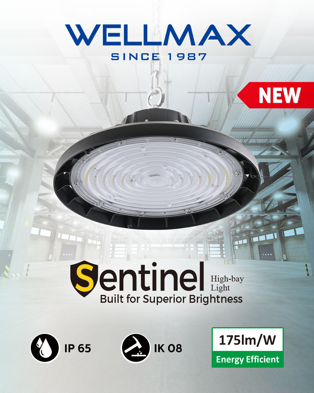 🚨 NEW ARRIVAL | Sentinel High-bay Light... - Wellmax Lighting | Facebook