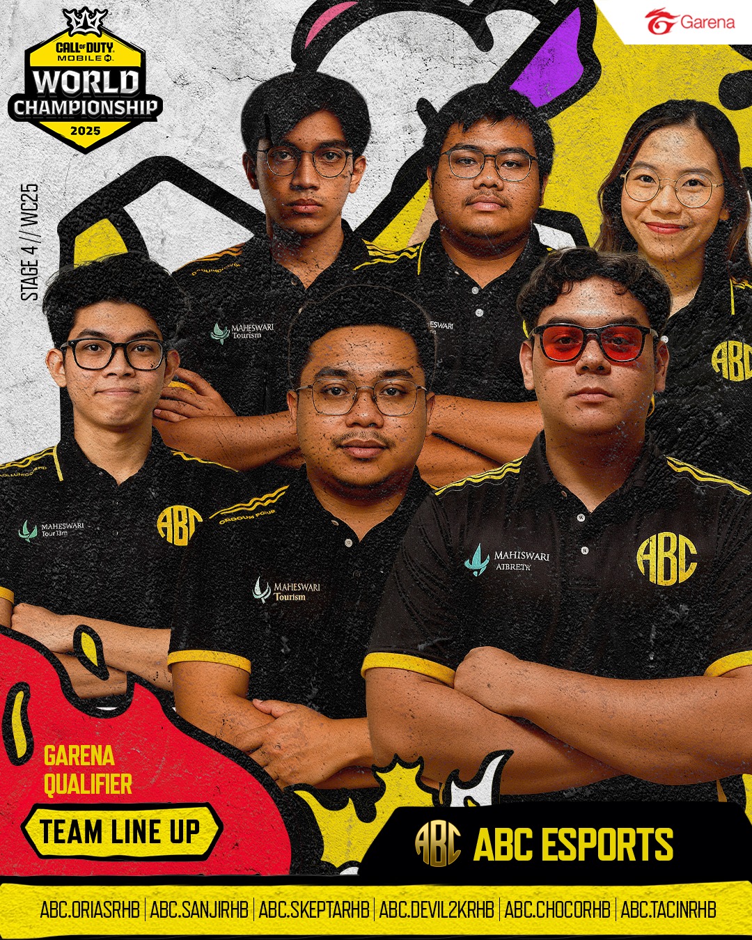 Tim ABC Esports dan Tim Ninja... - Garena Call of Duty Mobile | Facebook