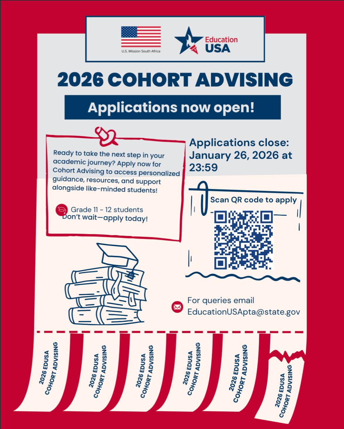 US - 📣 Applications for the 2026 EducationUSA Cohort Advising Program ...