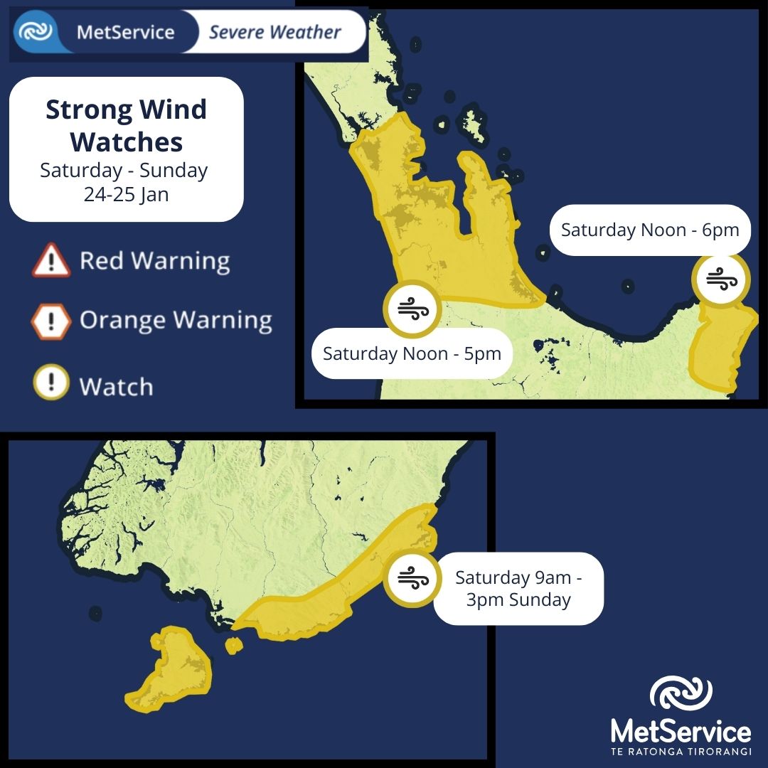 MetService New Zealand added a... - MetService New Zealand