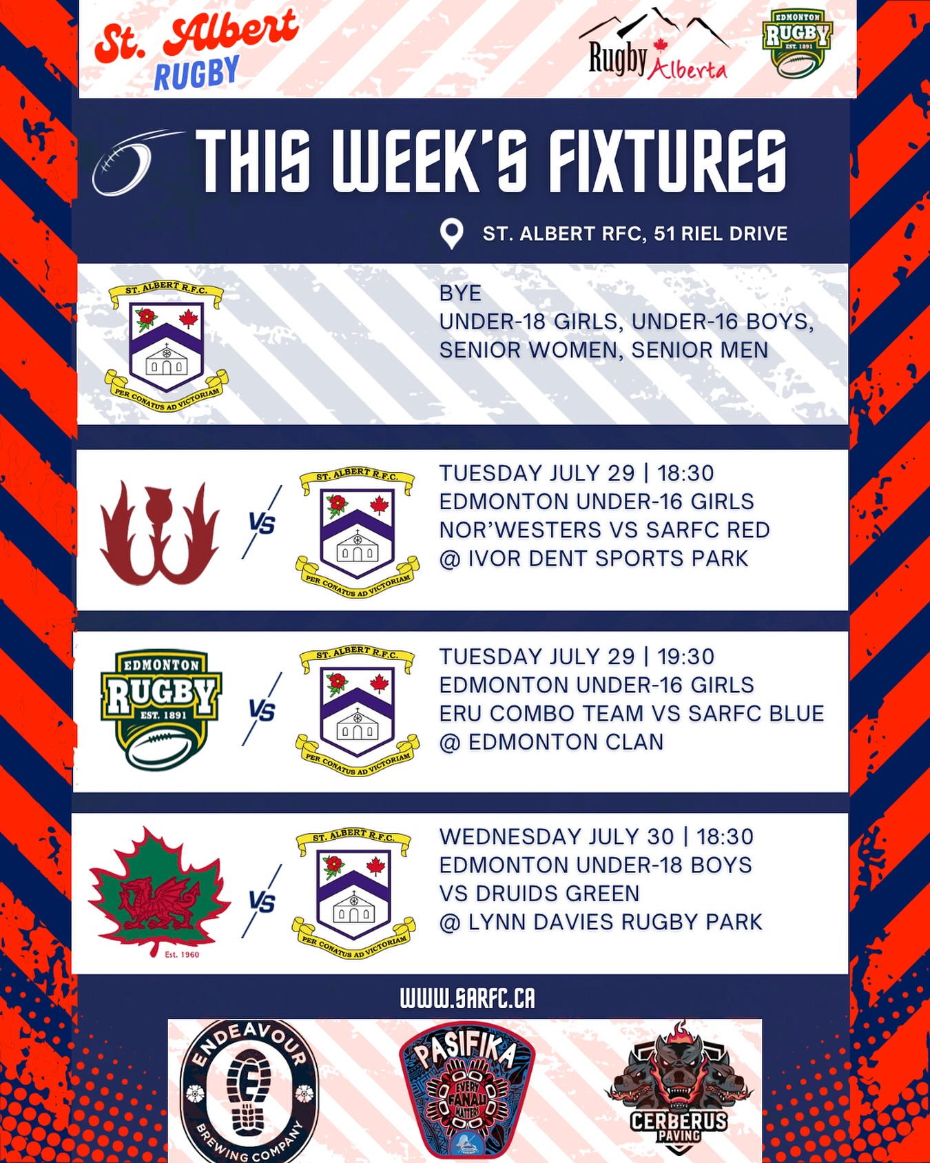 A few games to wrap up... - St. Albert Rugby Football Club | Facebook