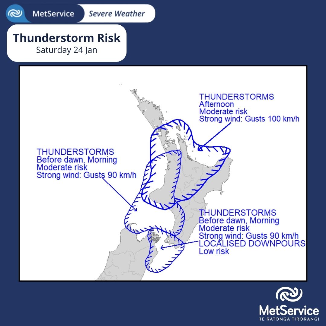 MetService New Zealand added a... - MetService New Zealand