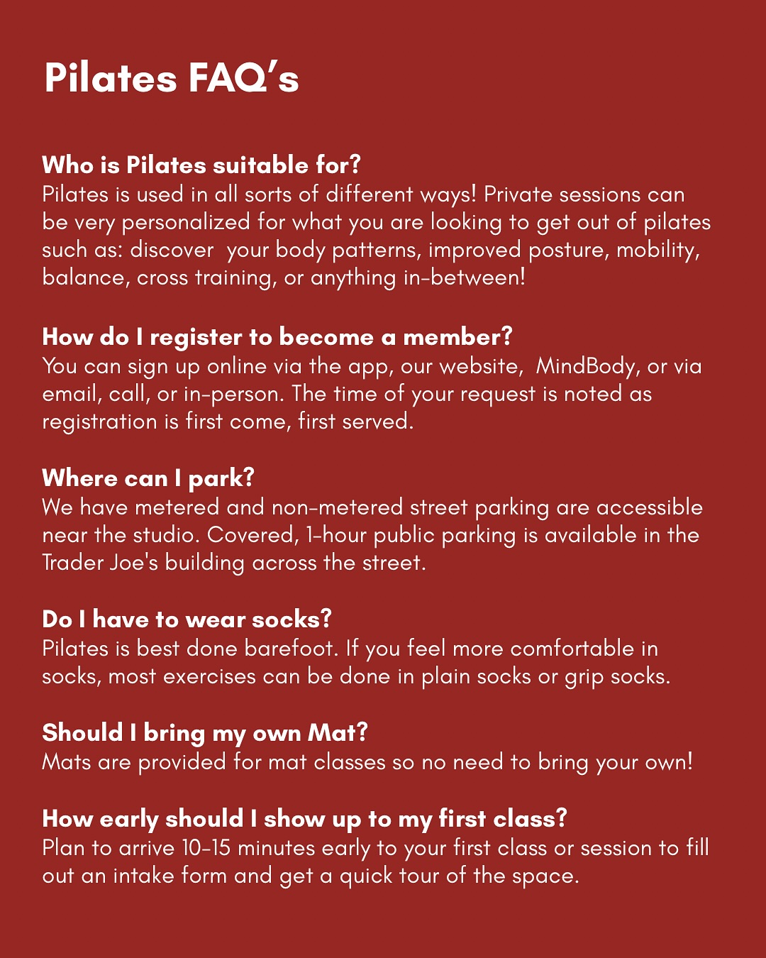 Spring - Pilates for Life | Madison WI