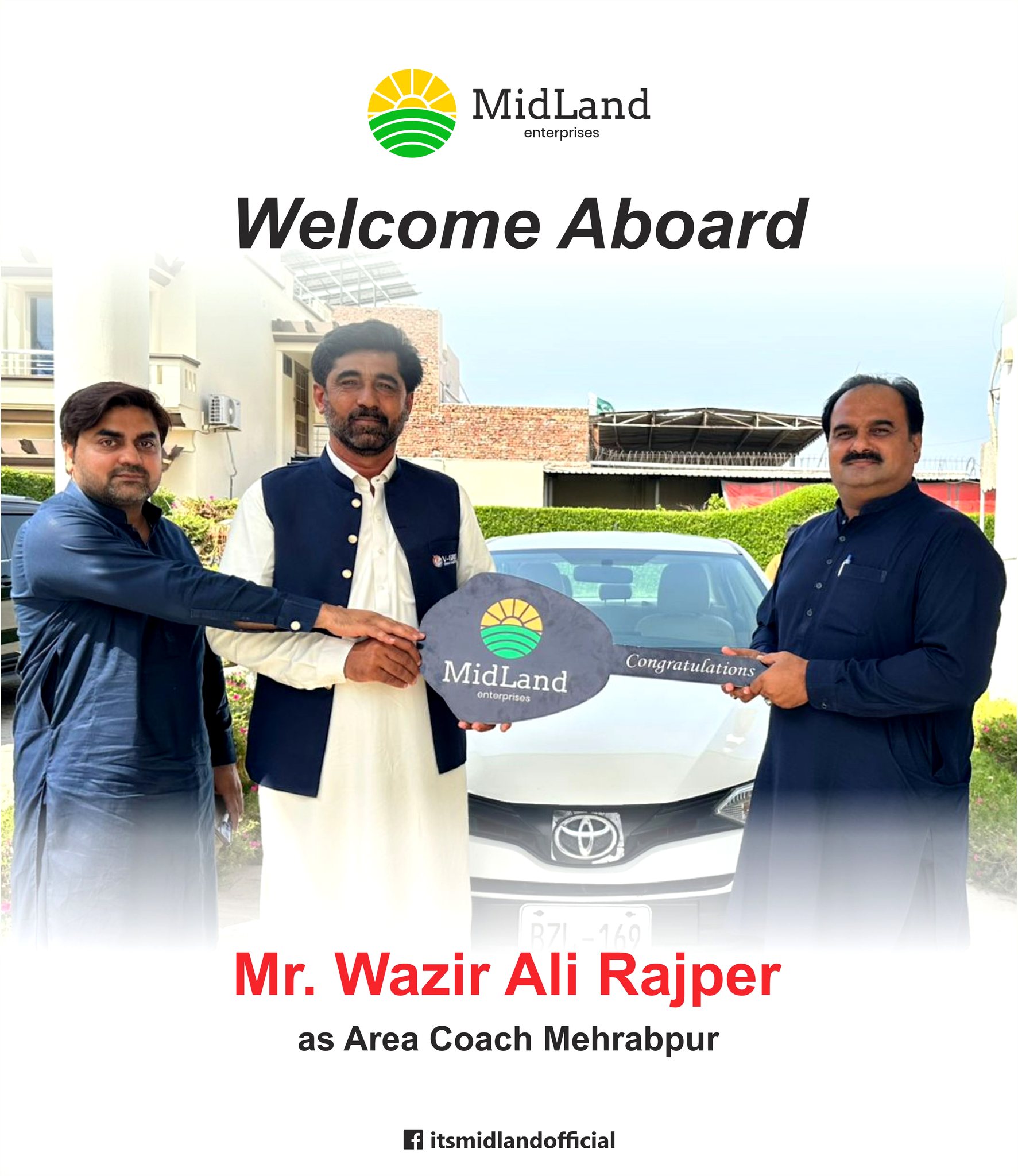 Midland - 🌟 Welcome Aboard! 🌟 We are Delighted to Welcome Mr. Wazir Ali ...