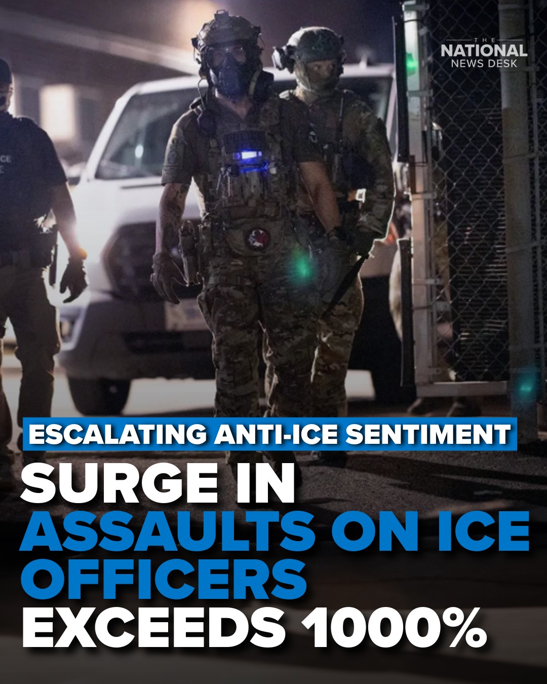 The shooting at an ICE facility... - The National Desk - TND | Facebook