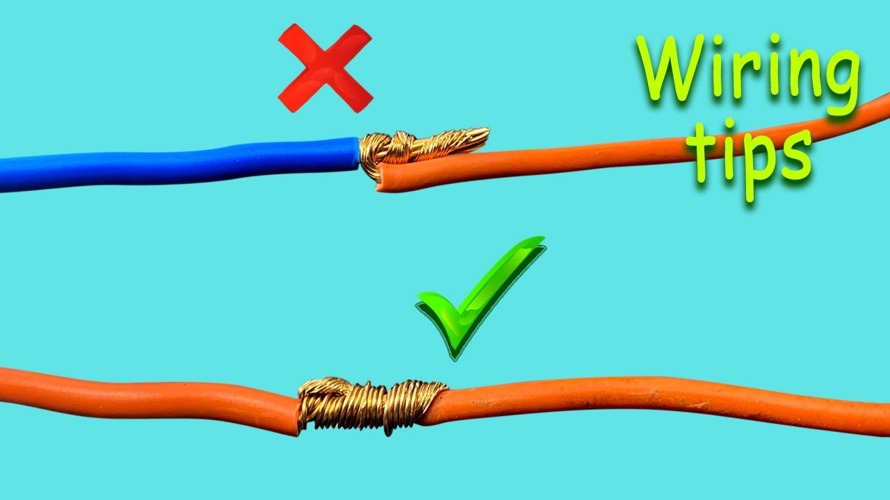 Homemade - GREAT IDEA - How to Connect Electrical Wires 1. Choose the ...