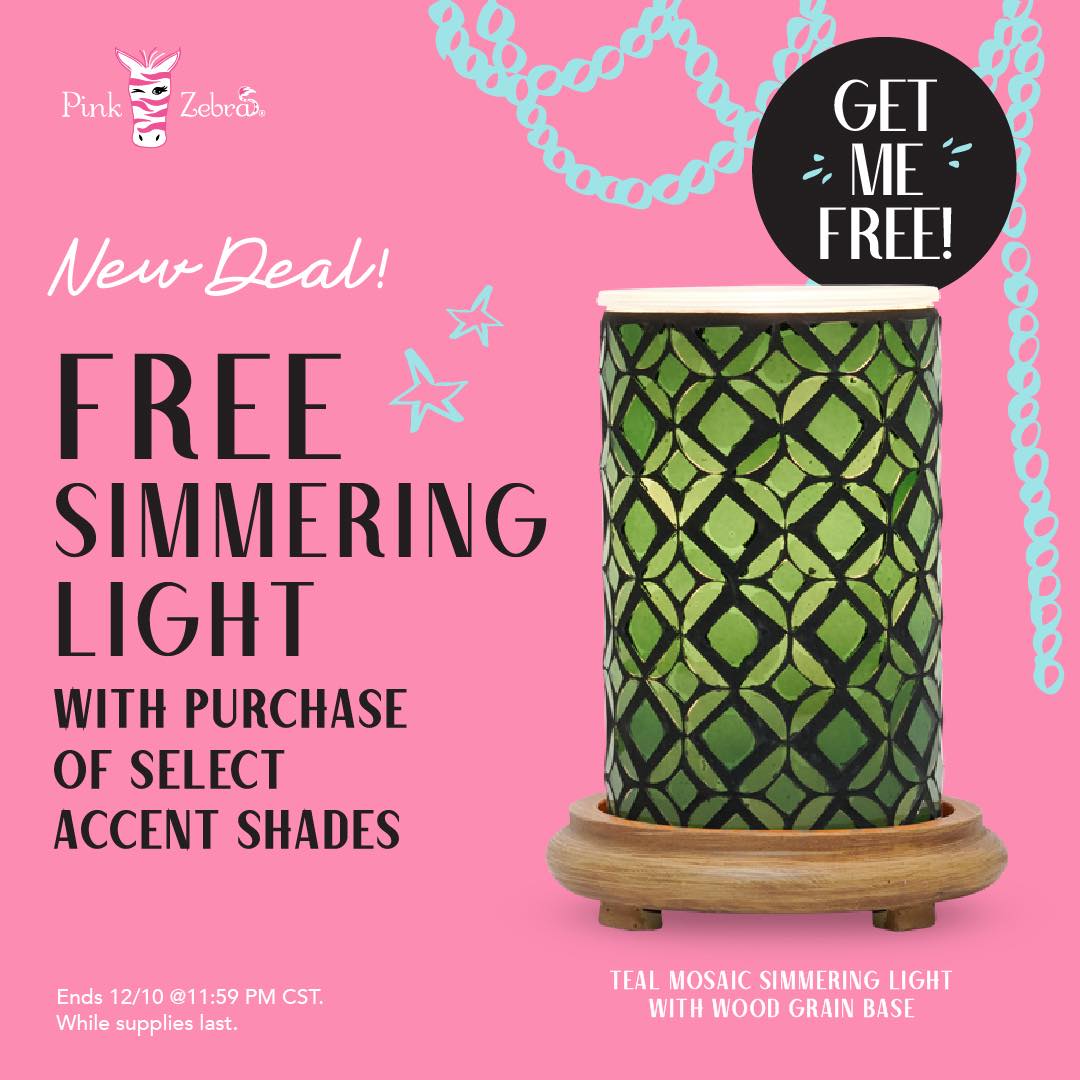 Your FREE Glow Up Starts Here! 🤩 Get a FREE Teal Mosaic Simmering