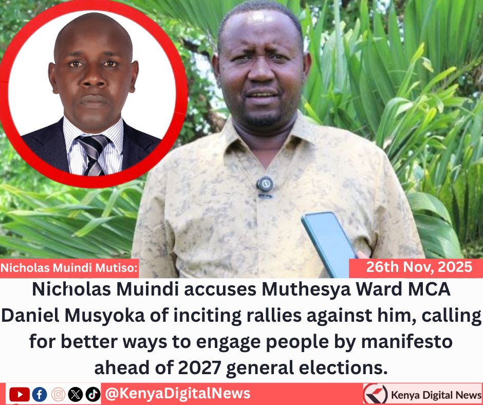 Tensions are rising in Muthesya Ward... - Kenya Digital News | Facebook