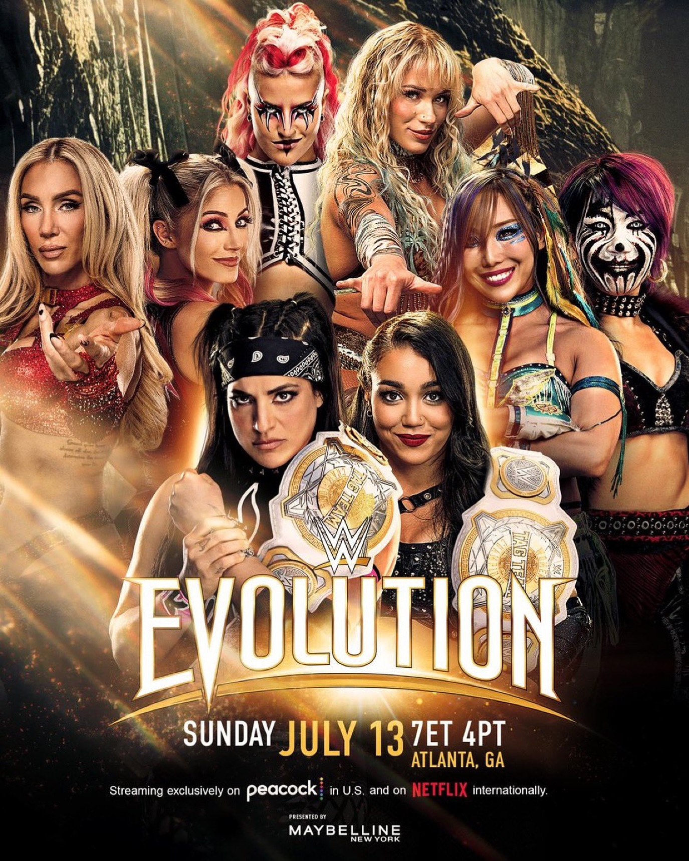 The official poster! #Evolution2 - Wrestling Travel | Facebook