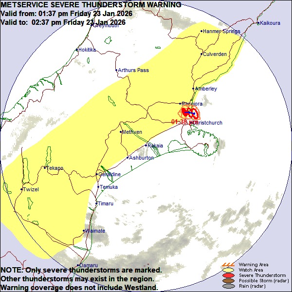 THIS WARNING HAS NOW BEEN LIFTED... - MetService New Zealand | Facebook