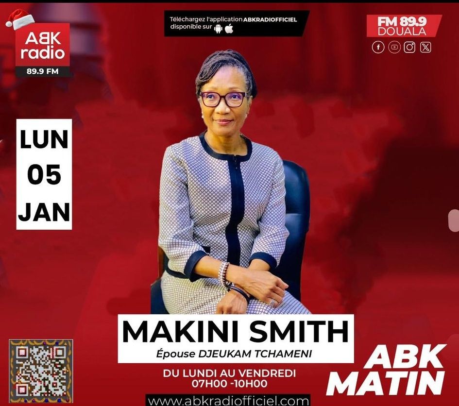 Médiatude - 🔴[PROGRAMME TV] Makini Smith Epse Djeukam Tchameni est l ...