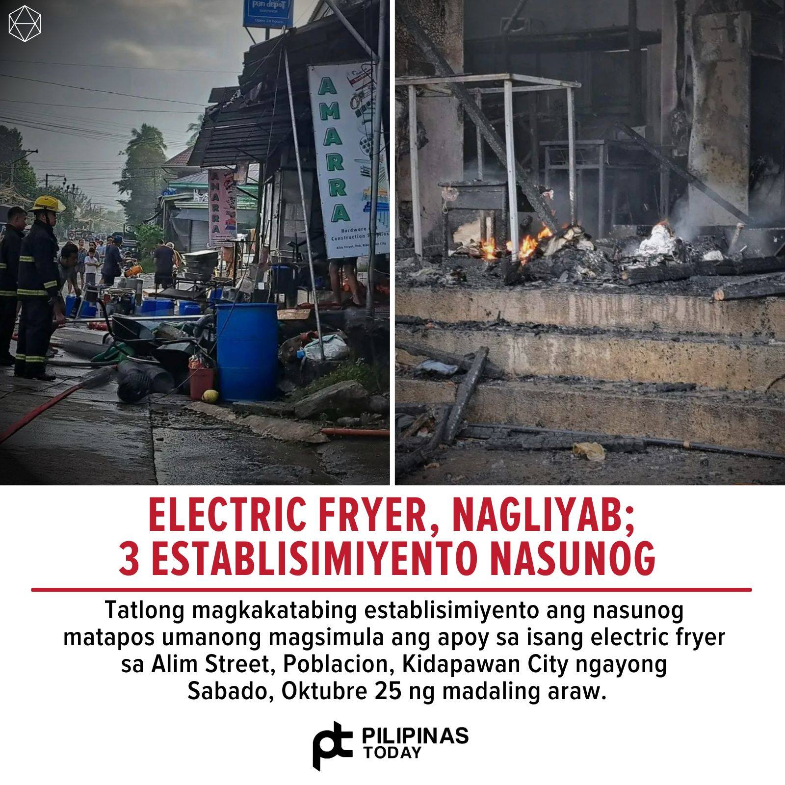 Wanna - Ayon sa inisyal na imbestigasyon ng Bureau of Fire Protection ...